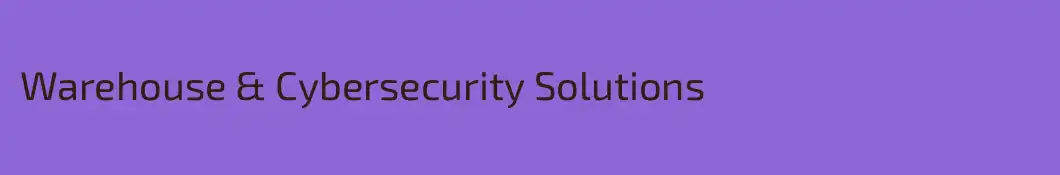 Warehouse & Cybersecurity Solutions